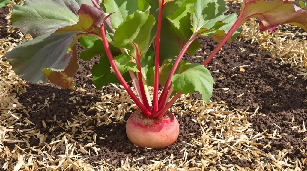Rhubarbe flétrie après l’hiver : ce geste de fin d’hiver stoppe la pourriture et double la récolte